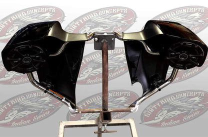 Dirty Bird Concepts Indian Bagger Audio Dirty Bird Concepts 6.5" Audio Speaker Pod Adapters