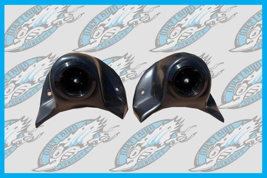 Dirty Bird Concepts Speaker Adapters & Mounts Dirty Bird Concepts Harley Davidson Loud Street Glide Fairing Tweeter Pods 2014 To 2023