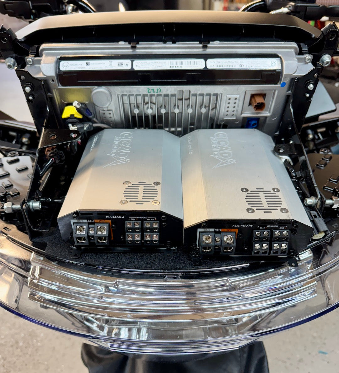 2024 Amp Rack | Harley Davidson Road Glide | Custom Road Glide – Garage ...