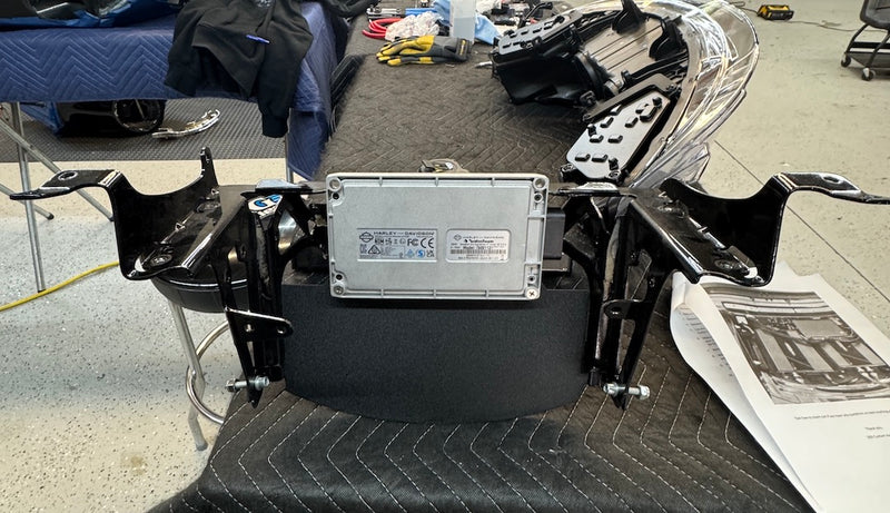 23.5 CVO and 2024- up Road Glide Custom Amp Rack