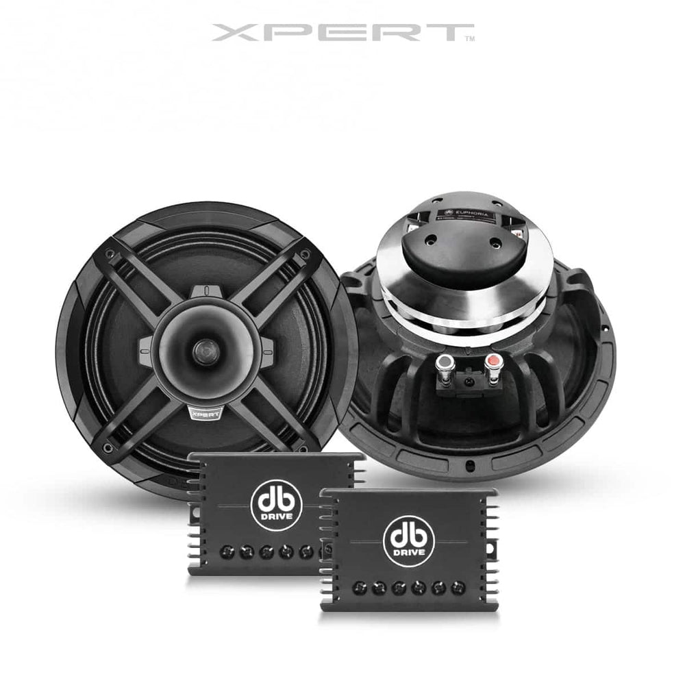DB Drive Euphoria XPERT EX10NCD 10″ 2-Way Loudspeaker for Harley-Davidson motorcycle audio
