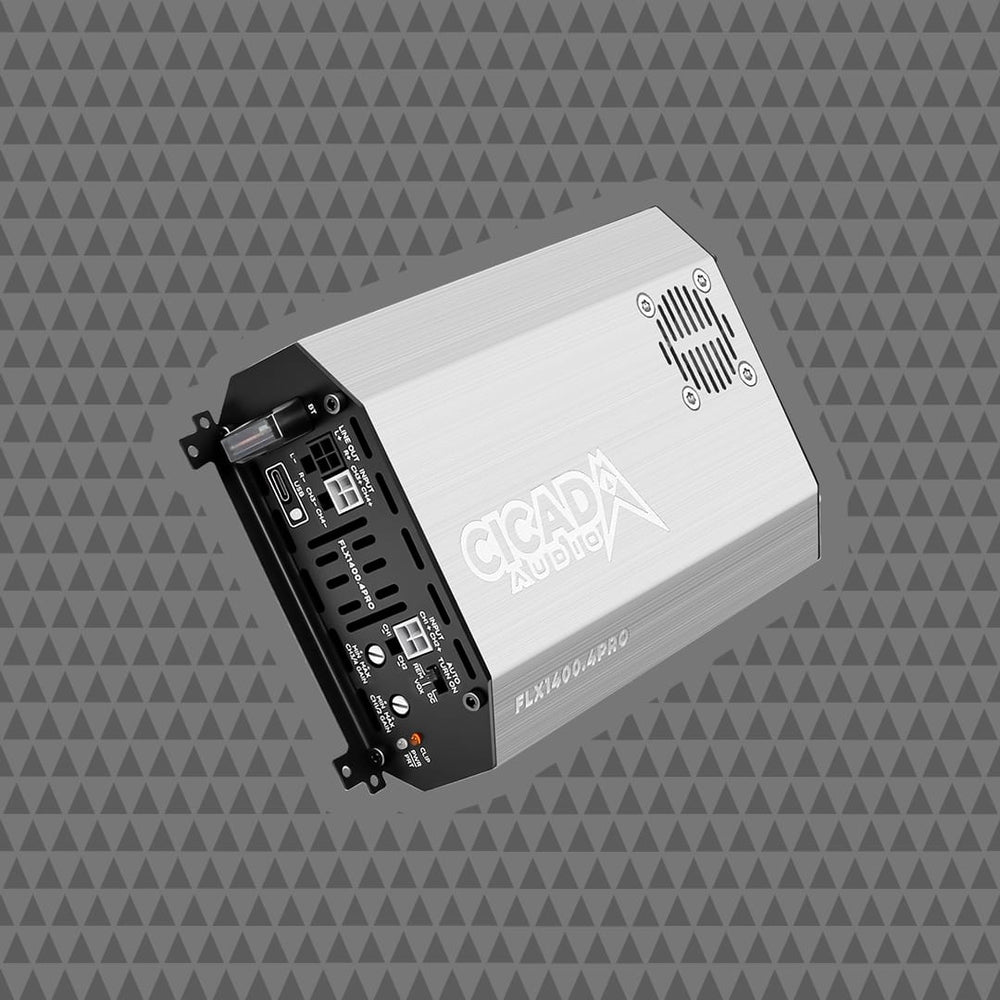 Cicada Audio FLX1400.4PRO 350W x 4CH DSP Pro Amplifier