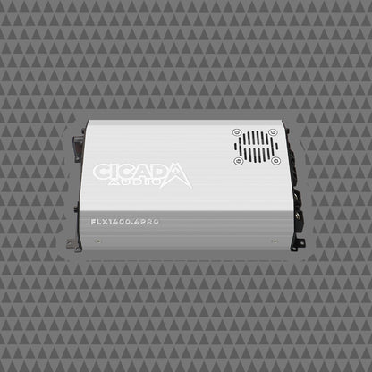 Cicada Audio FLX1400.4PRO 350W x 4CH DSP Pro Amplifier