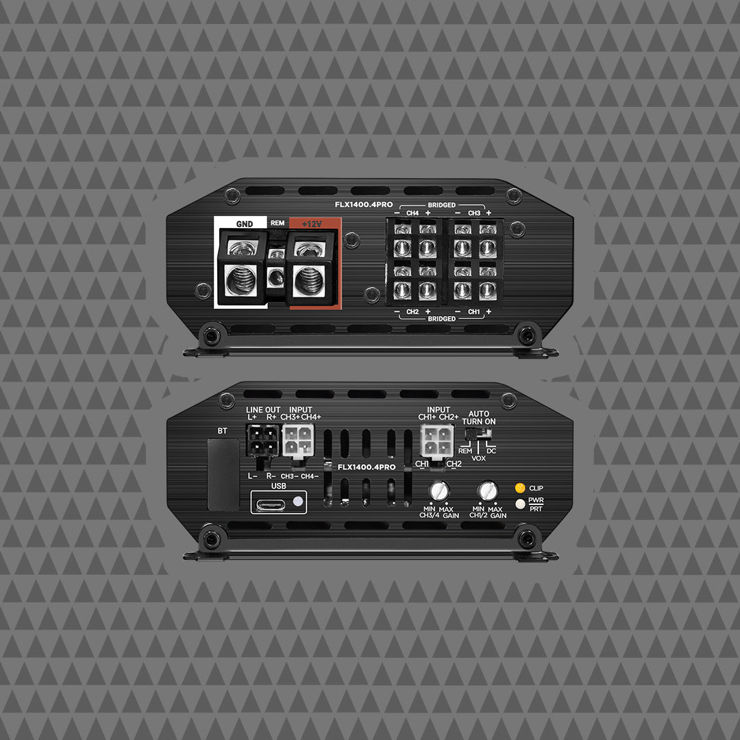 Cicada Audio FLX1400.4PRO 350W x 4CH DSP Pro Amplifier