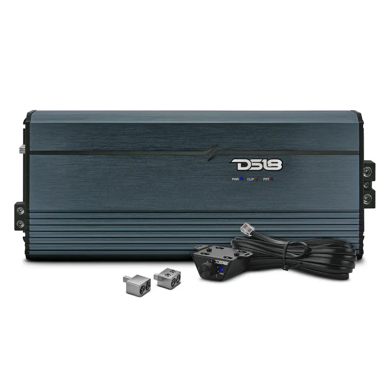 DS18 FRP Compact 8k Monoblock Class-D Full-Range Amplifier for motorcycle audio