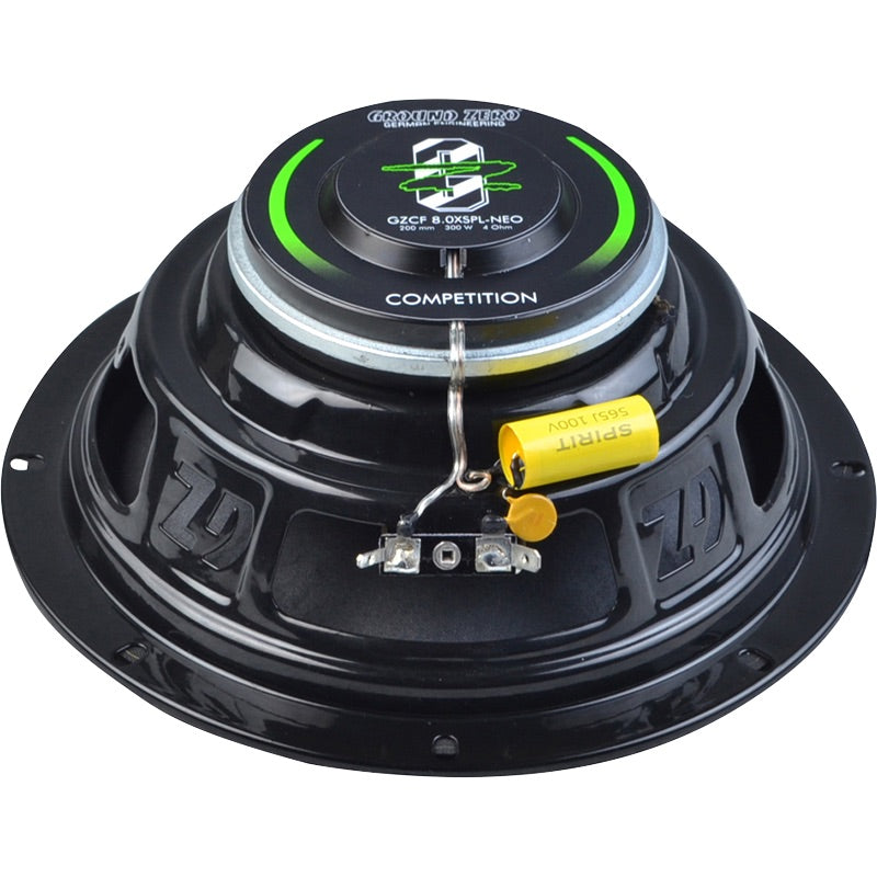 Ground Zero GZCF 8.0XSPL-NEO 8″ 2-Way Coaxial Speaker