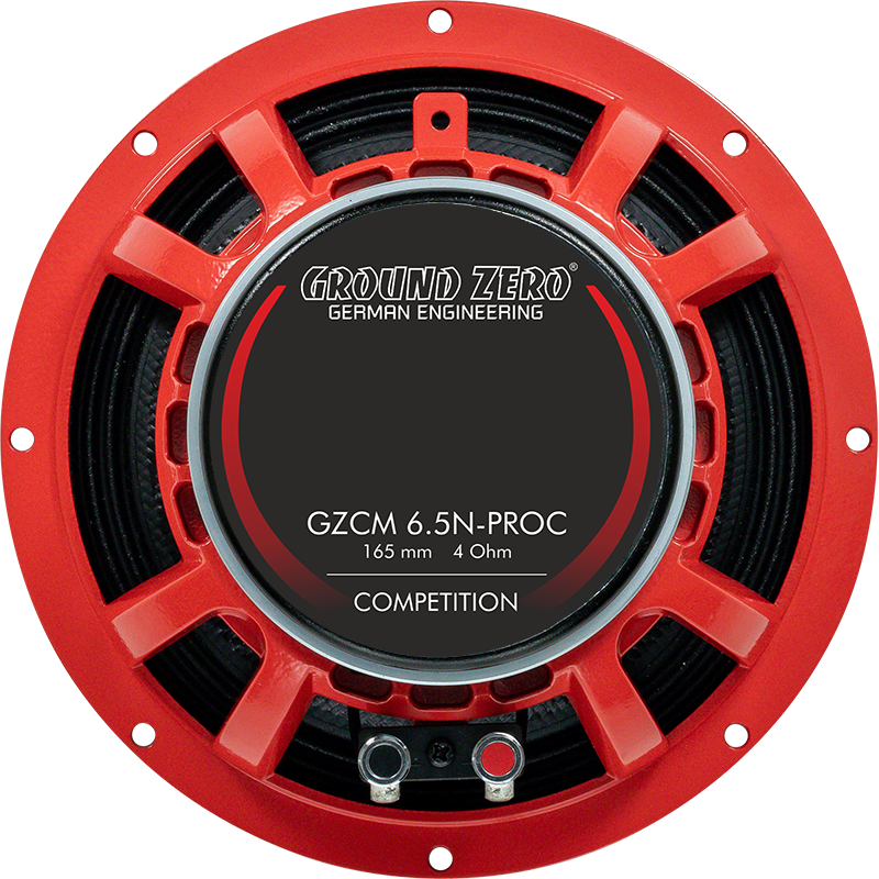 Ground Zero GZCM 6.5N-PROC — 6.5 inch Competition Pro Carbon Midrange Speaker