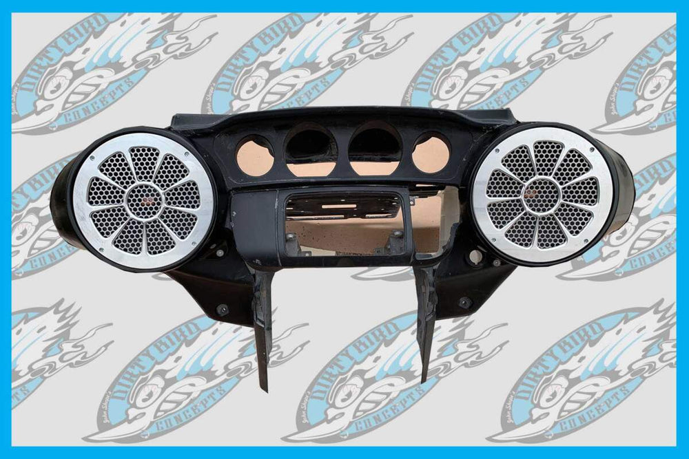 Dirty Bird Concepts Speaker Adapters & Mounts 98-13 Dirty Bird Concepts Harley Davidson Loud Street Glide Ultra Classic Pods 8″ 98 to current