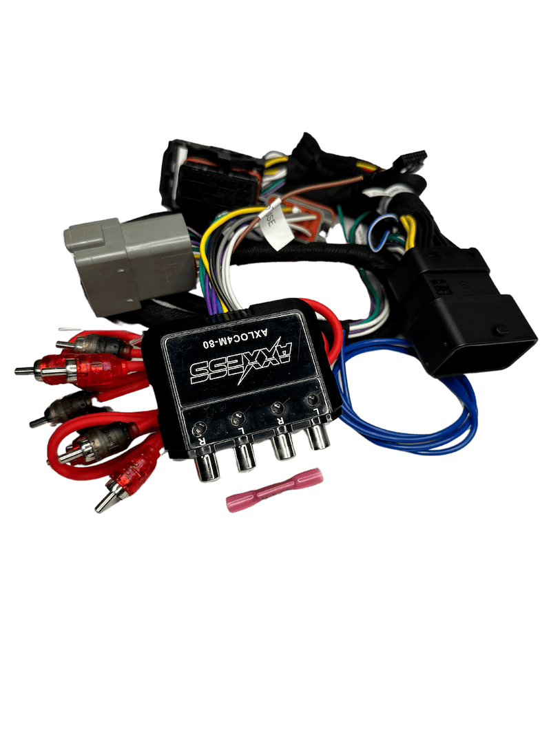 Speed Rings 2014-Up Harley Plug & Play Adapter 4 Channel Line Driver for Stock Radio