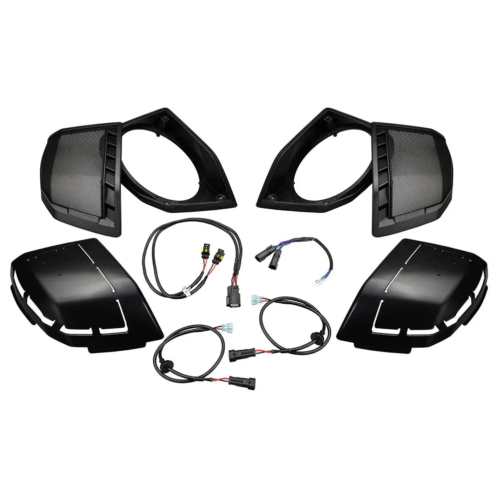 Hertz HD24H 6X9″ Saddlebag Speaker Cut In Kit w/ Wiring