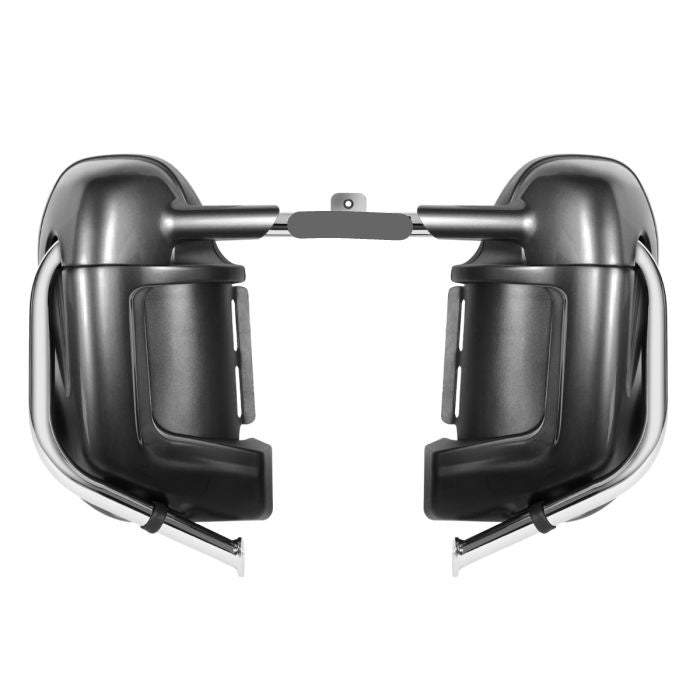 HogWorkz Lower Vented Fairing Charcoal Pearl