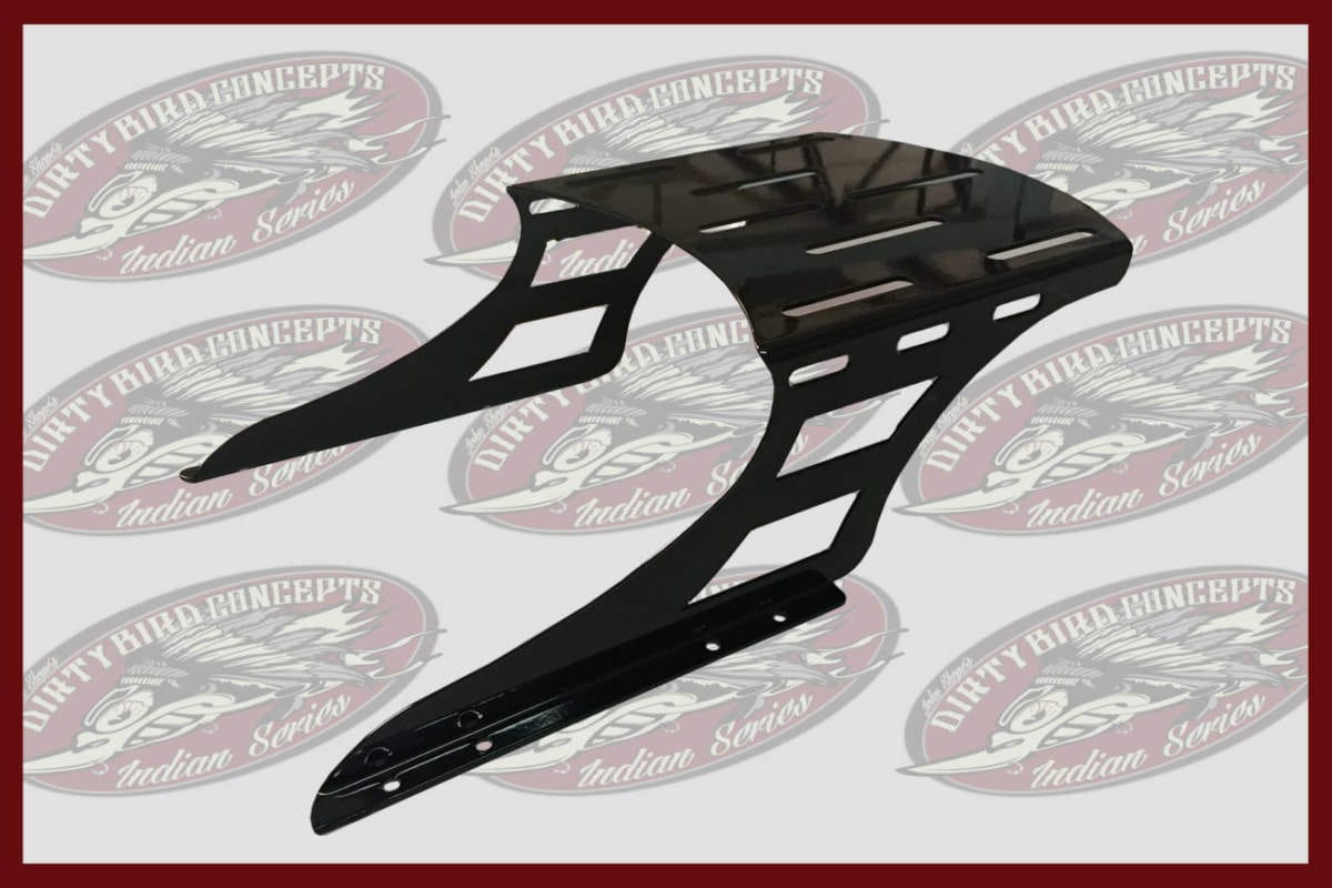 Dirty Bird Concepts Indian Slotted Stealth Tour Pack Rack Mount