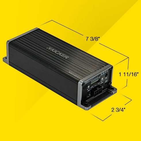 KEY500.1 Smart Mono Subwoofer Amplifier&nbsp;
Auto-EQ/processor for 23.5-24 Harley Davidson
