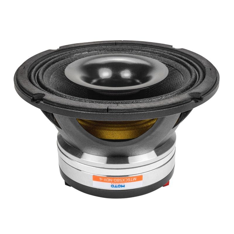 PRV Audio Speakers 6.5" Pro Coax PRV Audio MT6CX580-NDY-4 Pro Coaxial Horn Speaker  6.5"