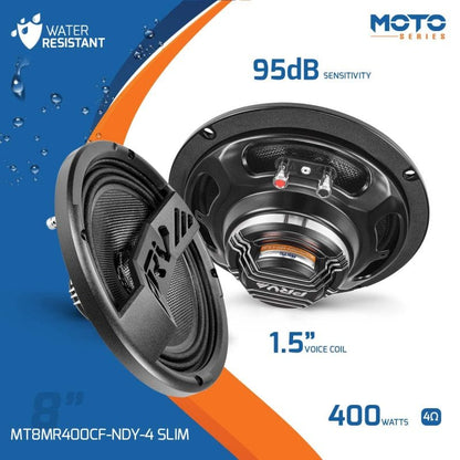 PRV Audio MT8MR400CF-NDY-4 SLIM Midrange Speakers