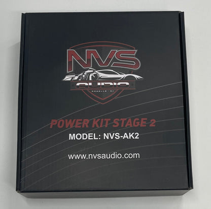 NVS Audio AK2 — 4 Gauge Amp Kit with XT60 Quick Disconnect Harness