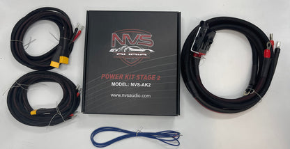 NVS Audio AK2 — 4 Gauge Amp Kit with XT60 Quick Disconnect Harness
