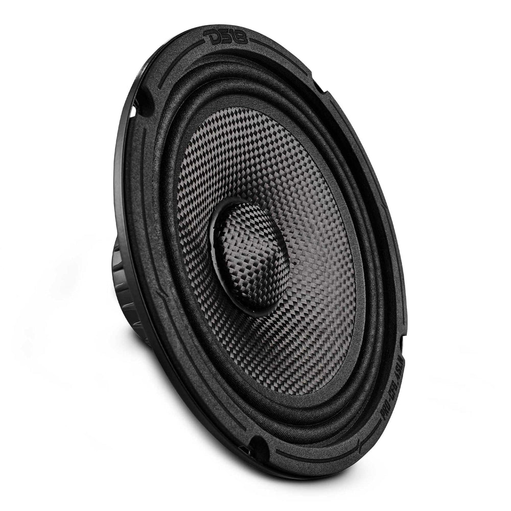 DS18 PRO-CF6 — 6.5" Slim Carbon Fiber Motorcycle Loudspeaker 4-Ohm