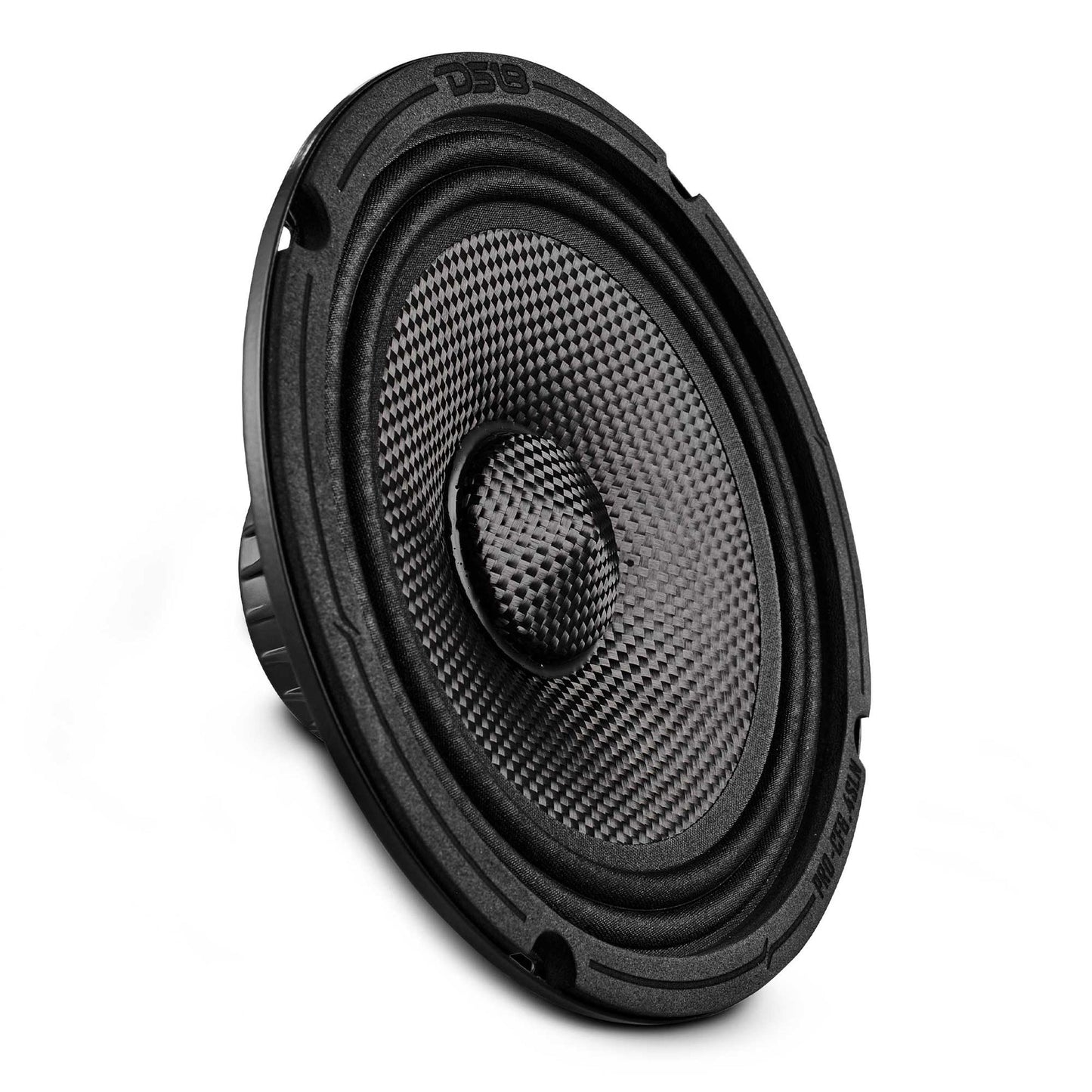 DS18 PRO-CF6 — 6.5" Slim Carbon Fiber Motorcycle Loudspeaker 4-Ohm