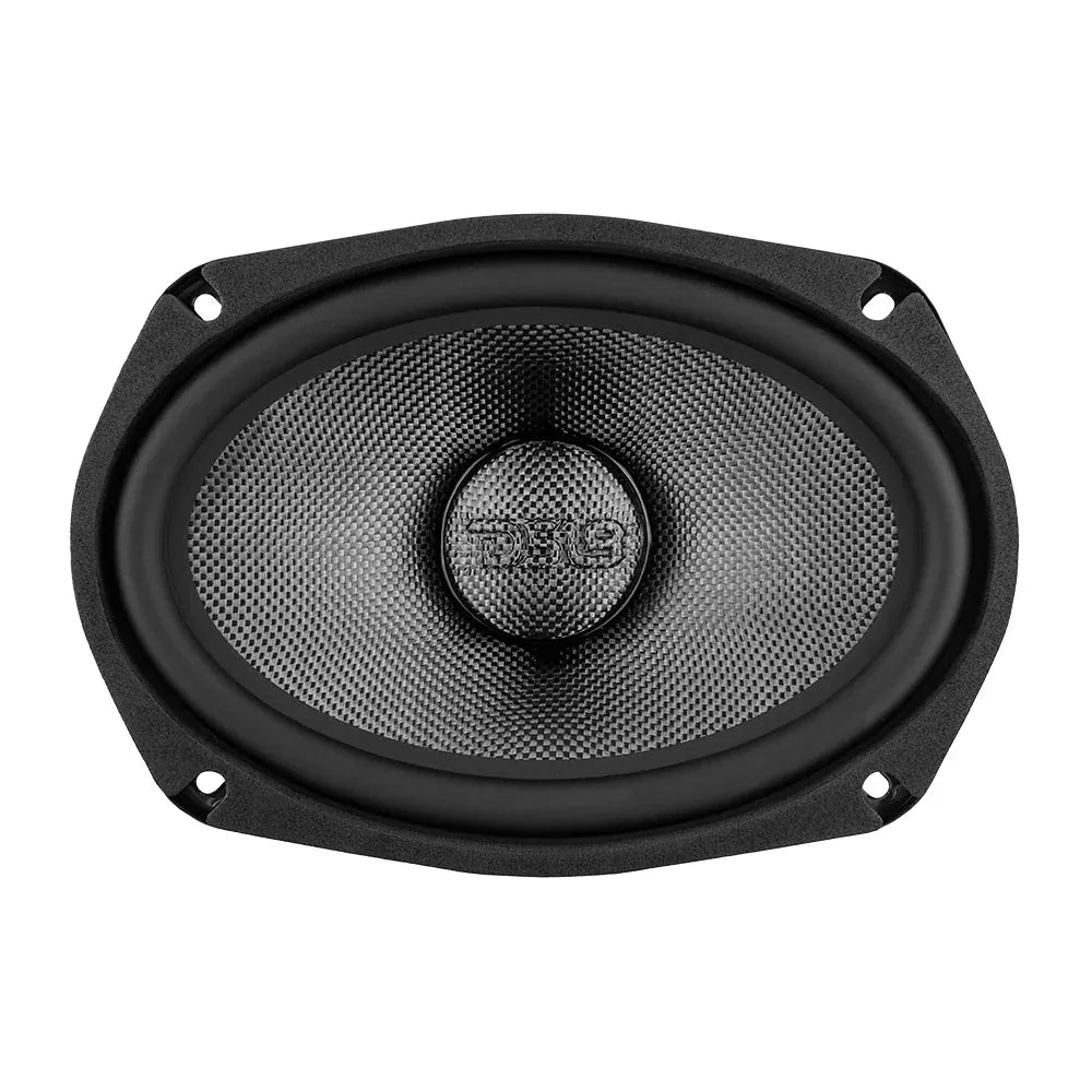 DS18 PRO-GRILL69MS/BK 6x9 Universal Speaker Grill - Shallow Metal Mesh, Black