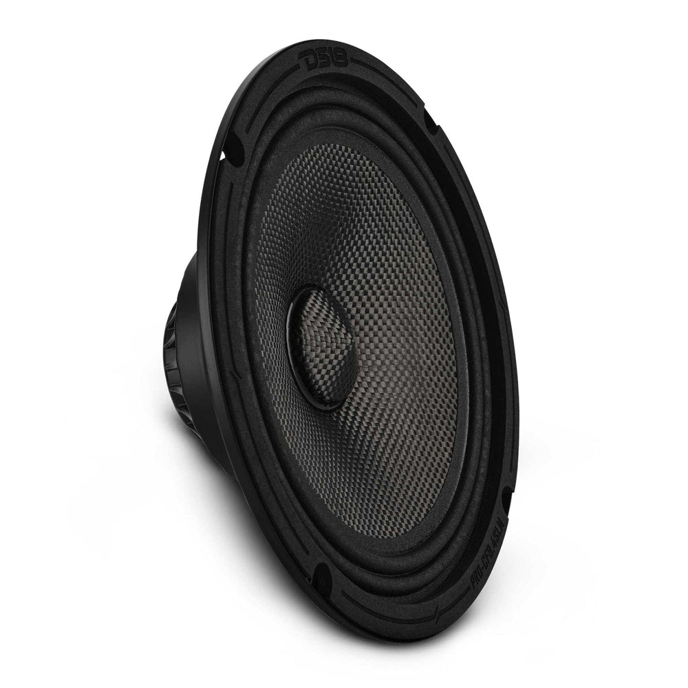 DS18 PRO-CF8 — 8" Slim Carbon Fiber Motorcycle Loudspeaker 4-Ohm