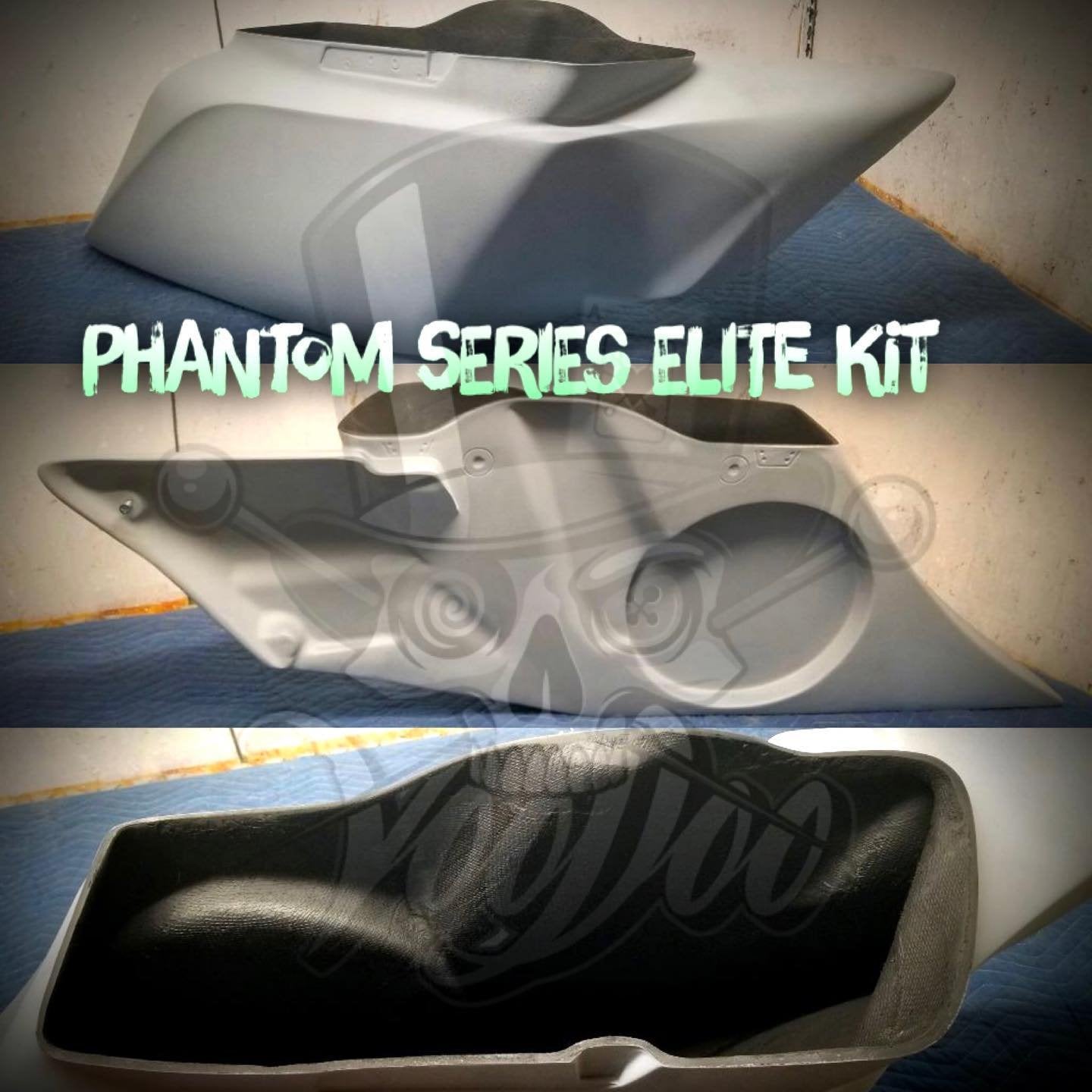 VooDoo Bikeworks Phantom ELITE Series Kit Saddlebag Kit