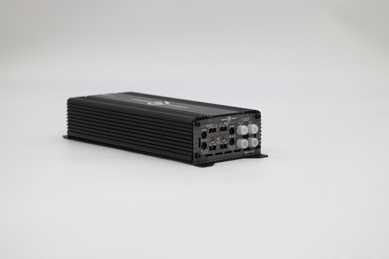 SoundQubed BG4‑1400 — Ultra‑Compact 4‑Channel Amplifier (1400W) — Ultra‑Compact Power for Bagger Audio