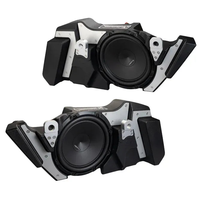 American Hard Bag Hertz drop-in 10 inch subwoofer kit for 2023.5 Harley-Davidson Touring motorcycles