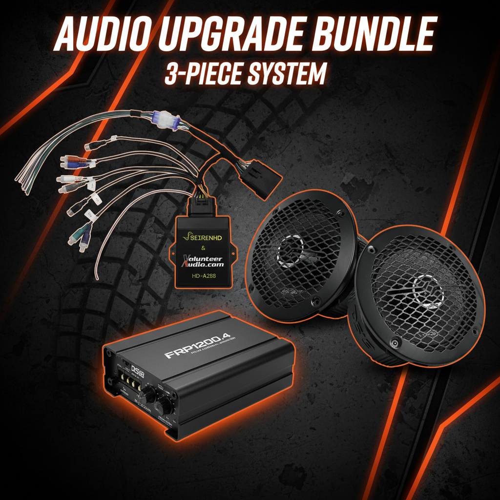 23.5+ Harley Davidson Bagger Complete Audio System Kit