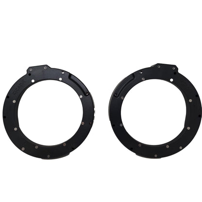 Cicada Audio 14HDRING8 8-inch cut-in saddlebag speaker mounting rings for 2014-2023 Harley-Davidson Touring
