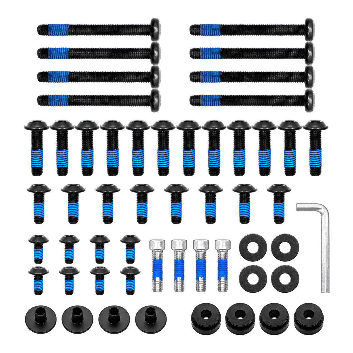 Cicada Audio 14HDRING8 stainless speaker mounting hardware kit for 2014-2023 Harley-Davidson Touring saddlebags