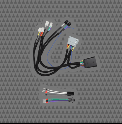 Cicada Audio 24HDNAVTVA2B NAV-TV A2B harness connector leads for 2024+ Harley-Davidson motorcycles