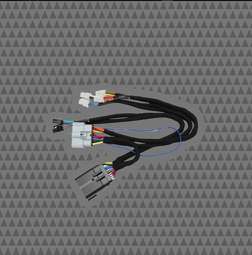Cicada Audio 24HDNAVTVA2B plug-and-play NAV-TV A2B harness with factory-style connectors for 2024+ Harley-Davidson