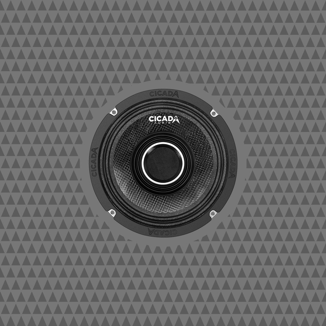 Cicada Audio CHX65 black grille 6.5 inch Harley fairing speaker for motorcycle audio systems