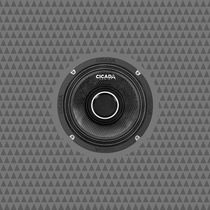 Cicada Audio CHX65 black grille 6.5 inch Harley fairing speaker for motorcycle audio systems