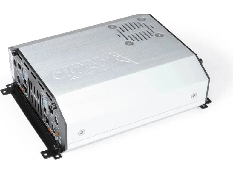 Cicada Audio FLX1000.4 four-channel amplifier for Harley-Davidson motorcycle audio systems