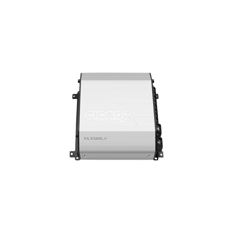 Cicada Audio FLX500.4 compact four-channel Class-D motorcycle amplifier