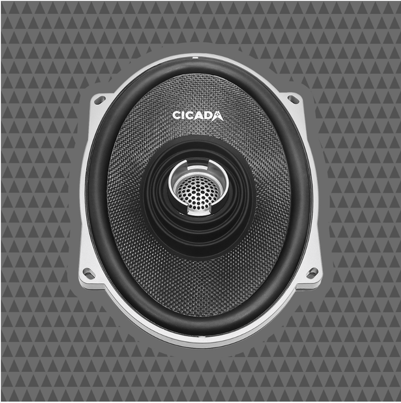 Cicada Audio Speakers 6x9 Cicada Audio CXX57 Coaxial Speaker 5x7" (2Ω and 4Ω)