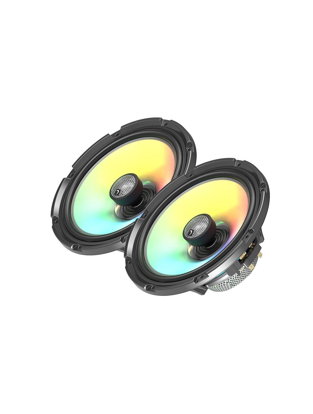 PRV Audio 6.5" Motorcycle Speakers - 800W Max, 4 Ohm, Waterproof Neo Carbon Fiber (Pair)