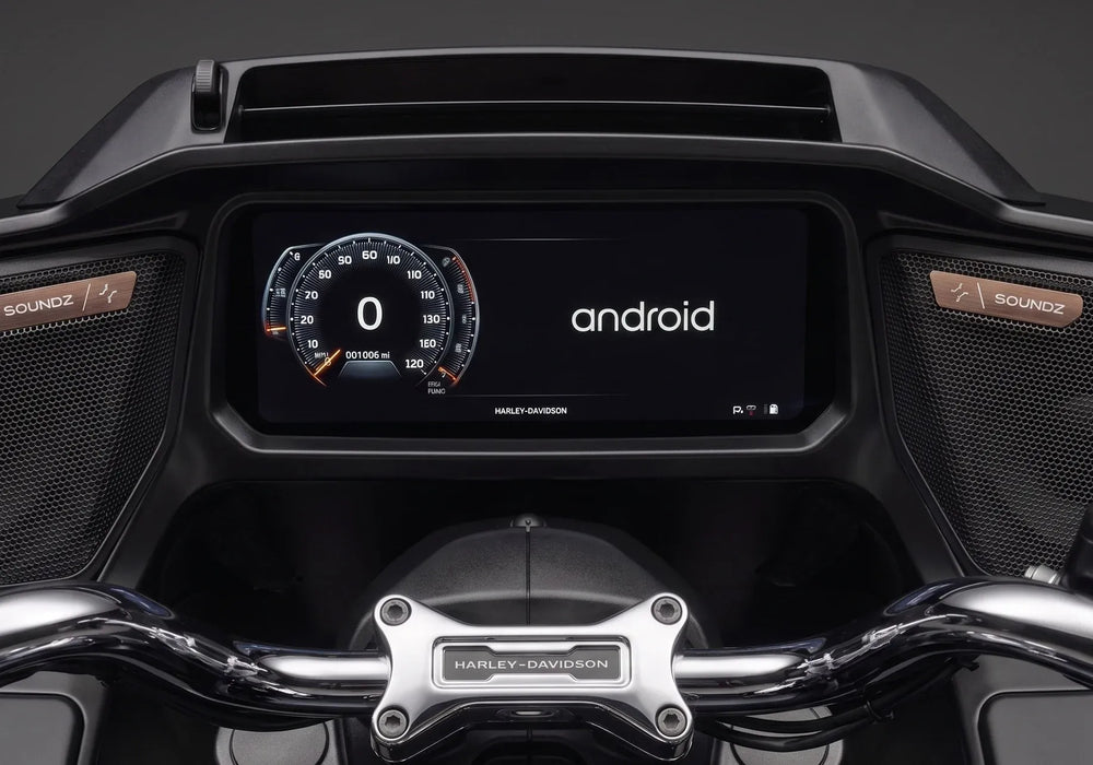 Soundz HS-5522 wireless Android Auto interface for 2024 Harley-Davidson Touring motorcycles with Skyline OS