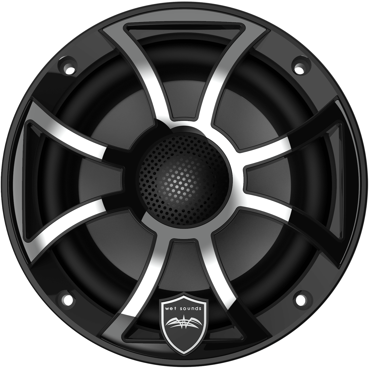 Wet Sounds Boat Boat Coax Speakers Wet Sounds REVO 6 XS-B-SS | Wet Sounds High Output Component Style 6.5" Marine Coaxial Speakers