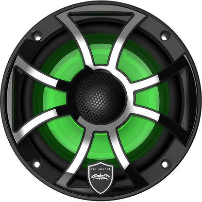 Wet Sounds Boat Boat Coax Speakers Wet Sounds REVO 6 XS-B-SS | Wet Sounds High Output Component Style 6.5" Marine Coaxial Speakers