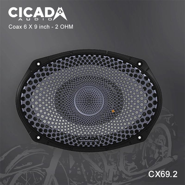 CX69 Coaxial Speakers | 6x9 Speakers | Motorcycle Speakers