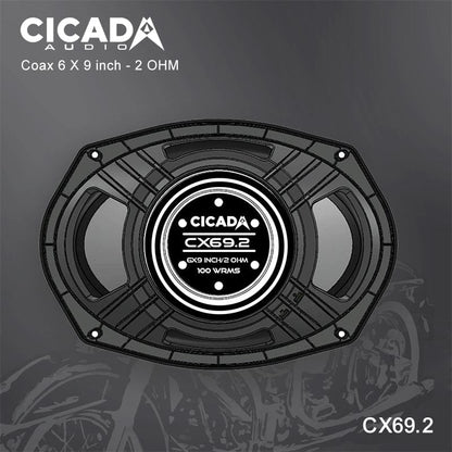 Cicada Audio Speakers 6x9 Cicada Audio CX69 Coaxial Speaker 6x9" (2Ω and 4Ω)