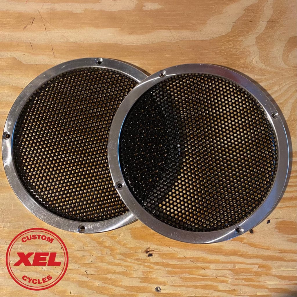 Motorcycle Grill Mesh | Grill | Stereo Upgrade | Garage Bagger Stereo