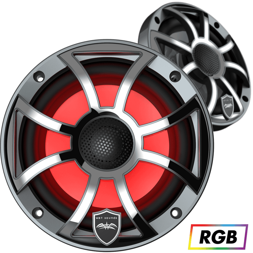 Wet Sounds Boat Boat Coax Speakers Wet Sounds REVO 6 XS-G-SS | Wet Sounds High Output Component Style 6.5" Marine Coaxial Speakers