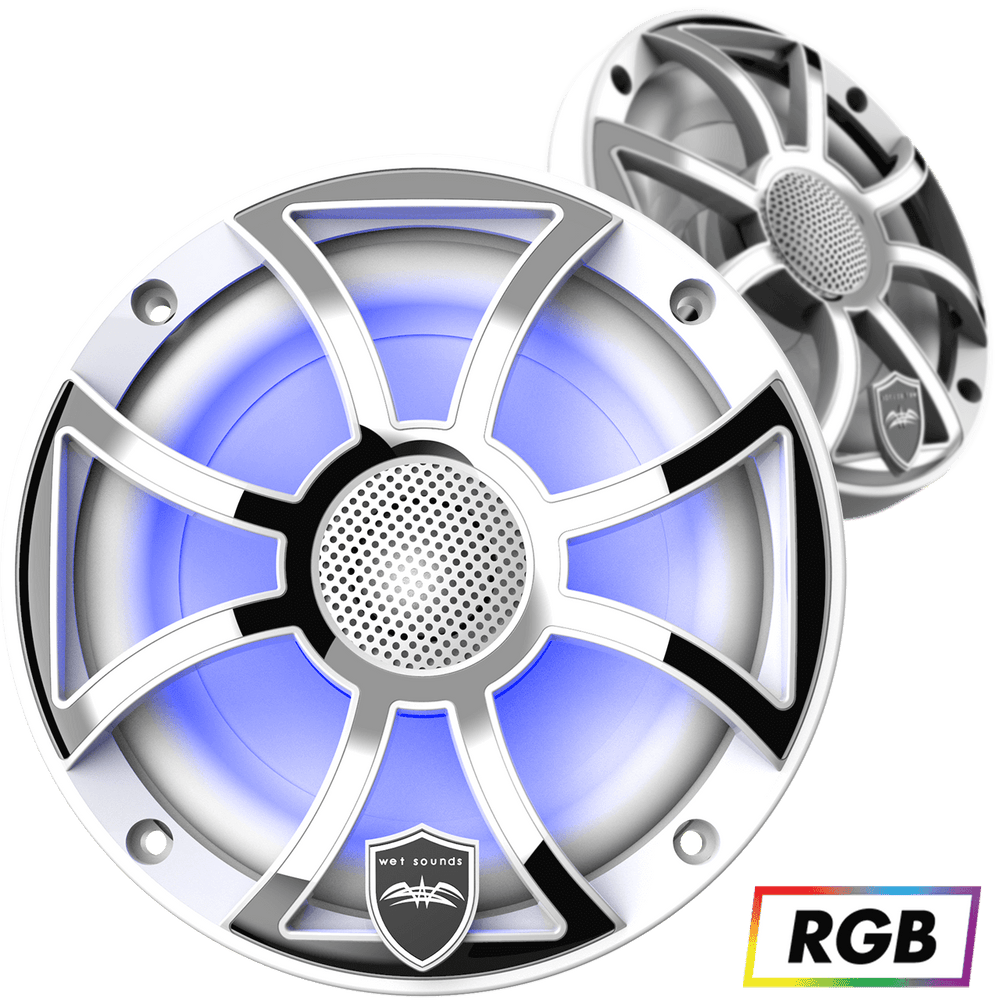 Wet Sounds Boat Boat Coax Speakers Wet Sounds REVO 6 XS-W-SS | Wet Sounds High Output Component Style 6.5" Marine Coaxial Speakers