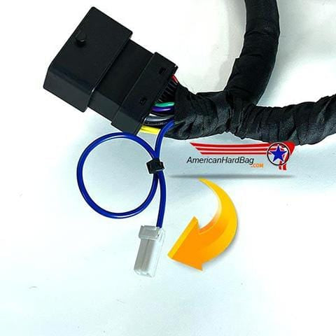 American Hard Bag Amp Installation Products Harley Davidson 14-current Factory Radio T Harness