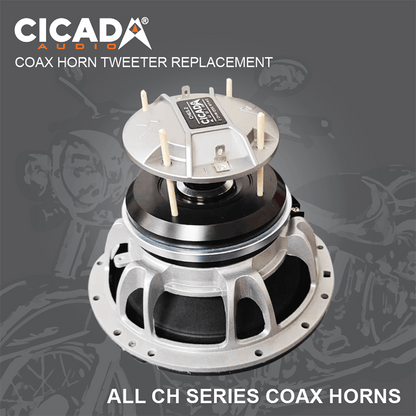 Cicada Audio CH65 Pro Coaxial Horn Speaker 6.5" (2Ω and 4Ω)