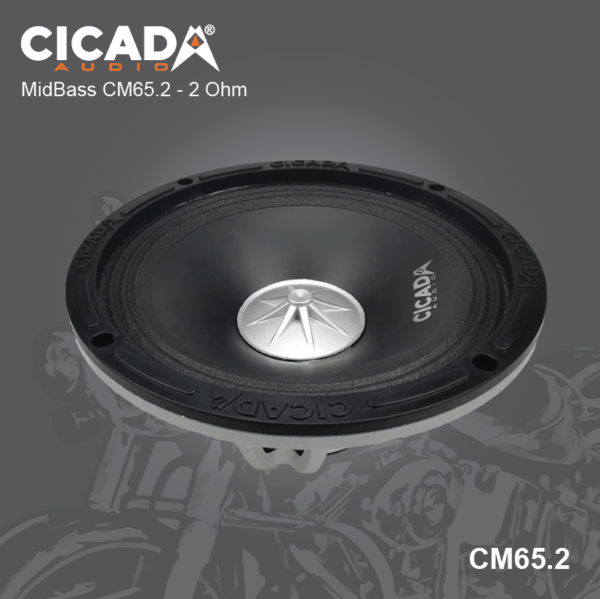 Cicada Audio Speakers 6.5" Mid Range Cicada Audio CM65 Midrange Speakers 6.5" (2Ω and 4Ω)